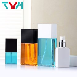 GAPC : Rectangle Shape Cosmetic Bottle with Cap